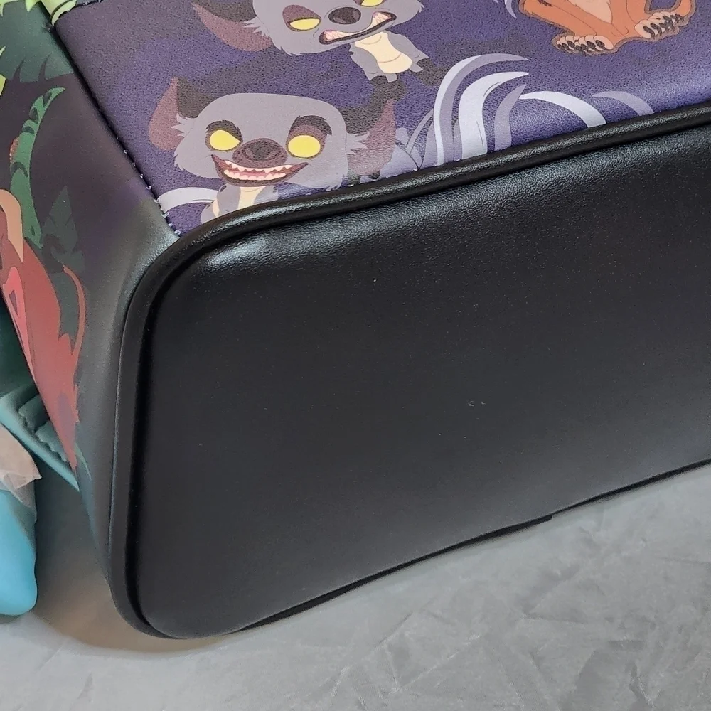 Loungefly Disney Pop! Lion King Backpack and Wallet set